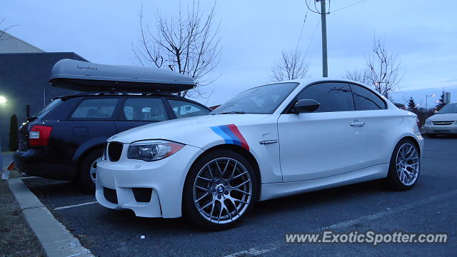 BMW 1M spotted in Boucherville, Canada