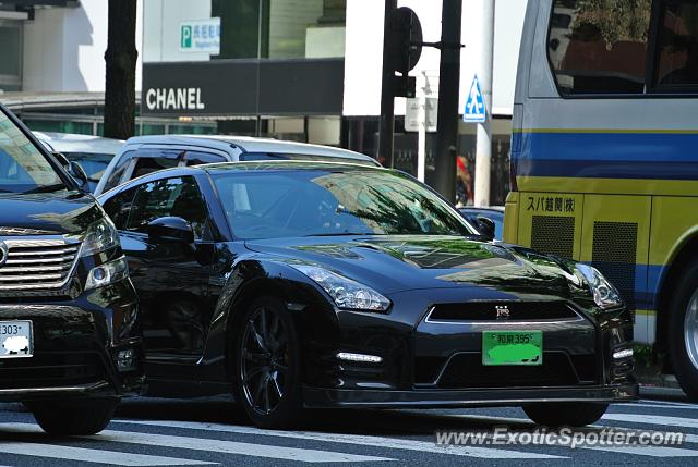 Nissan GT-R spotted in Osaka city,Osaka, Japan