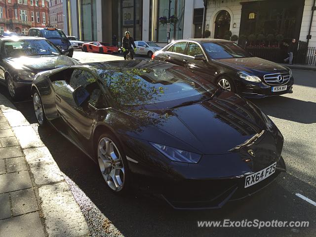 Lamborghini Huracan spotted in London, United Kingdom