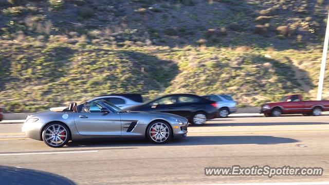 Mercedes SLS AMG spotted in Malibu, California