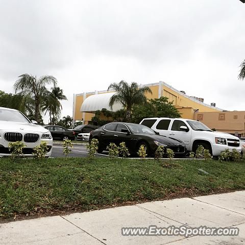 Maserati Ghibli spotted in Fort Lauderdale, Florida