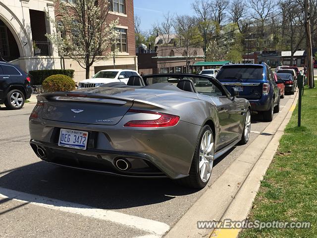 Aston Martin Vanquish spotted in Birmingham, Michigan