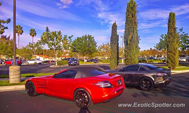 Mercedes SLR spotted in Calabasas, California