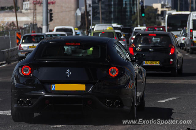 Ferrari FF spotted in Tel Aviv, Israel