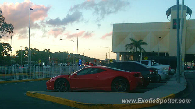 Ferrari 458 Italia spotted in Brisbane, Australia