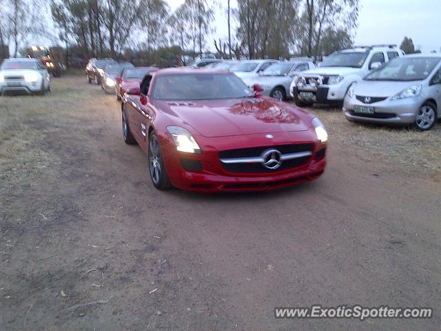 Mercedes SLS AMG spotted in Klerksdorp, South Africa