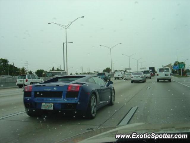 Lamborghini Gallardo spotted in MIAMI, Florida