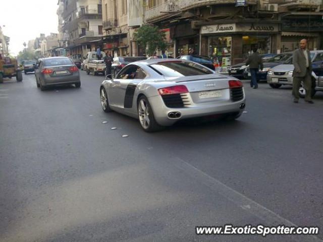 Audi R8 spotted in Damascus, Syria