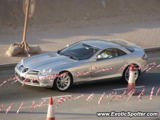 Mercedes SLR spotted in Dubai, United Arab Emirates