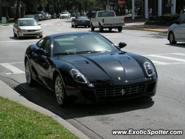 Ferrari 599GTB spotted in Celebration, Florida