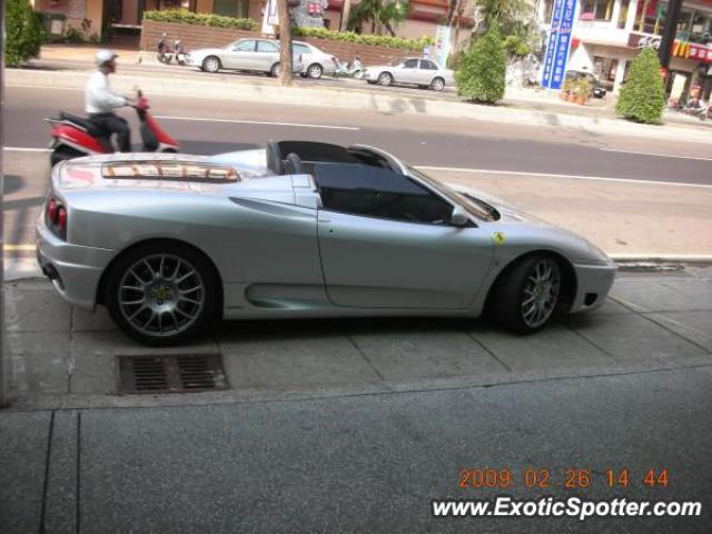 Ferrari 360 Modena spotted in TAICHUNG, Taiwan