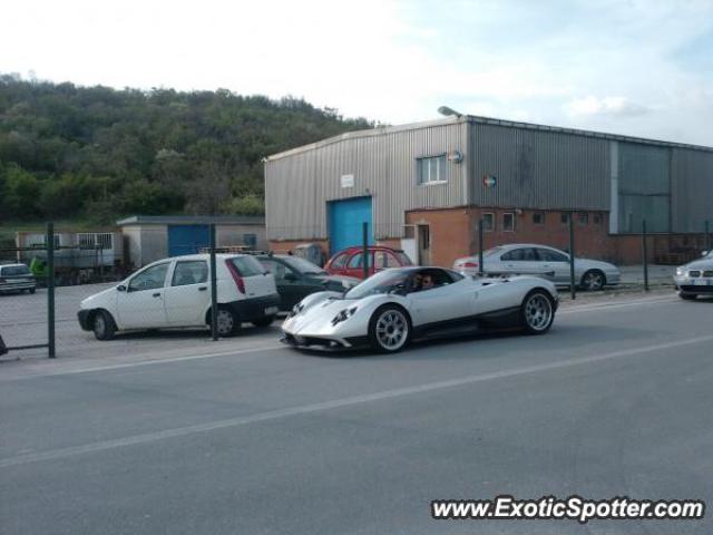 Pagani Zonda spotted in Rijeka, Croatia