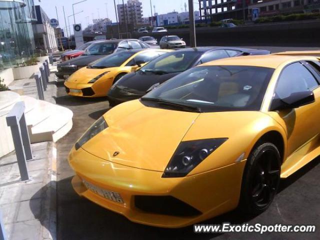 Lamborghini Murcielago spotted in Jeddah, Saudi Arabia