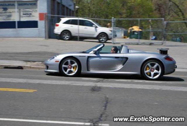 Porsche Carrera GT spotted in Greenwich, Connecticut