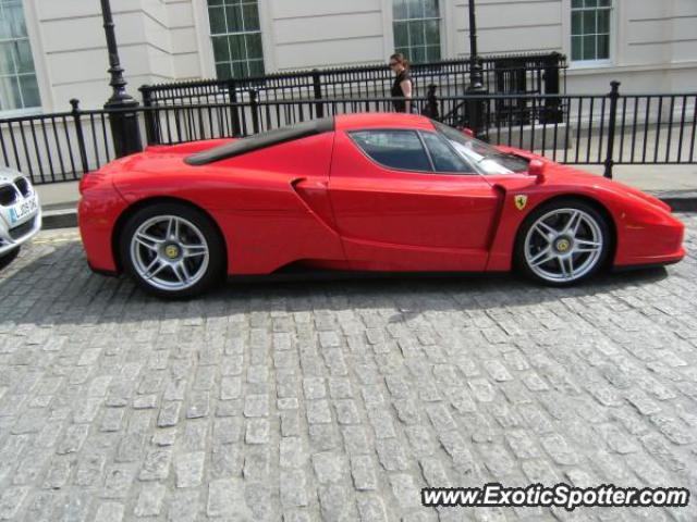 Ferrari Enzo spotted in London, United Kingdom