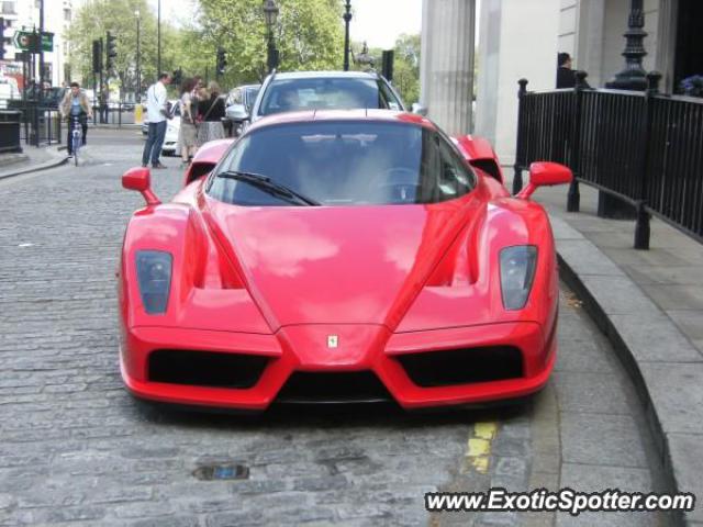 Ferrari Enzo spotted in London, United Kingdom