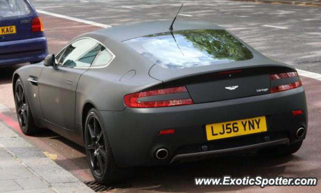 Aston Martin Vantage spotted in London, United Kingdom