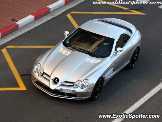 Mercedes SLR spotted in Montecarlo, Monaco