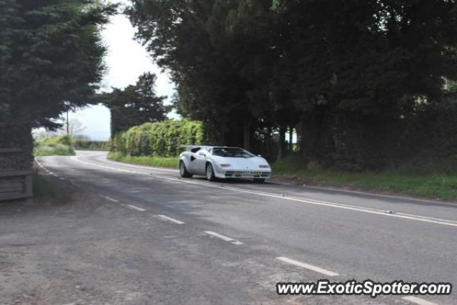 Lamborghini Countach spotted in Docklow, United Kingdom