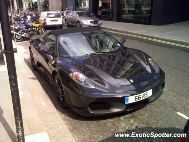 Ferrari F430 spotted in London, United Kingdom