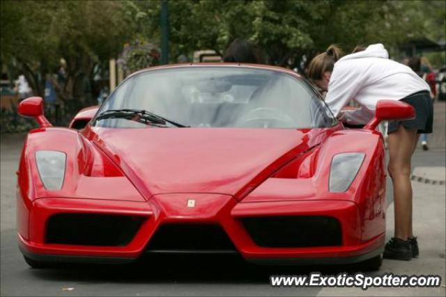 Ferrari Enzo spotted in Aspen, Colorado