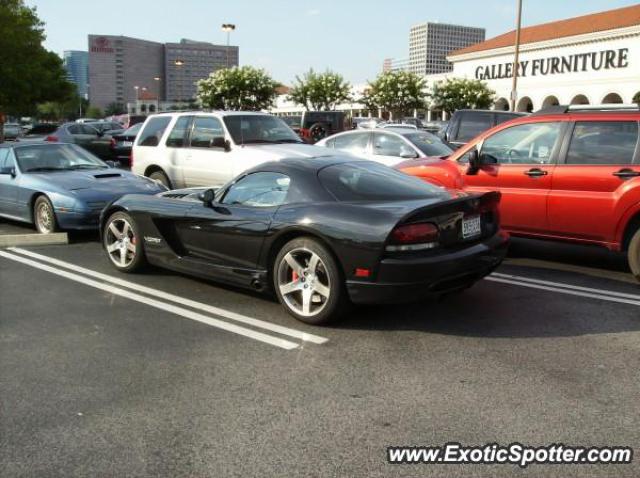 Dodge Viper spotted in Houston, Texas