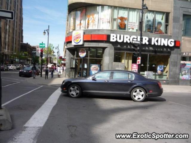 Bentley Continental spotted in Montreal, Canada