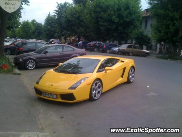 Lamborghini Gallardo spotted in Bucharest, Romania