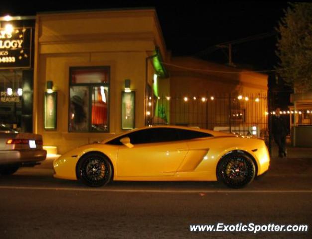 Lamborghini Gallardo spotted in Providence, Rhode Island