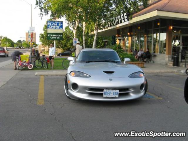 Dodge Viper spotted in Toronto, Canada