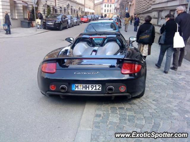 Porsche Carrera GT spotted in Munich, Germany