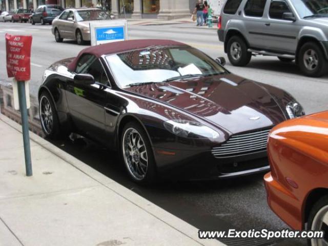 Aston Martin Vantage spotted in Indianapolis, Indiana