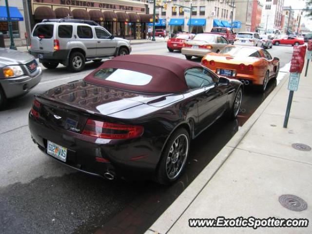 Aston Martin Vantage spotted in Indianapolis, Indiana