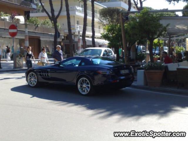 Mercedes SLR spotted in Milano marittima, Italy