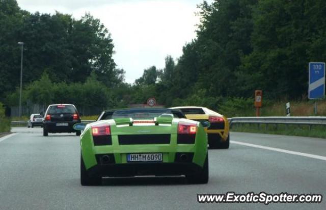 Lamborghini Gallardo spotted in Hamburg, Germany