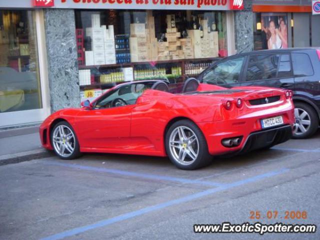 Ferrari F430 spotted in Milan, Italy