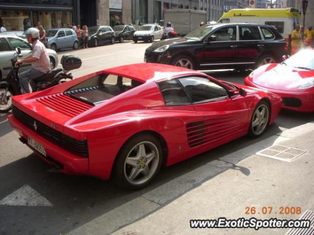 Ferrari Testarossa spotted in Milan, Italy