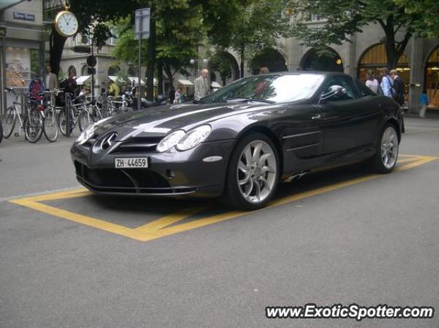 Mercedes SLR spotted in Zurich, Switzerland