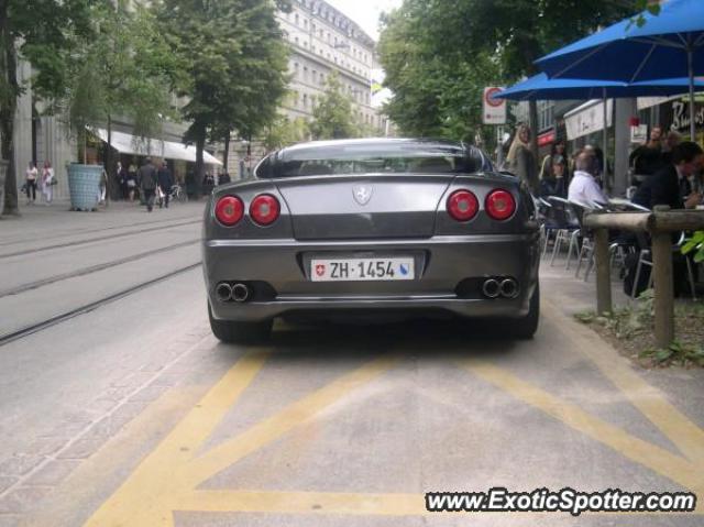 Ferrari 575M spotted in Zurich, Switzerland