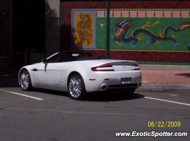Aston Martin Vantage spotted in San Diego, California