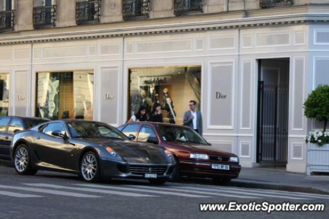 Ferrari 599GTB spotted in Paris, France