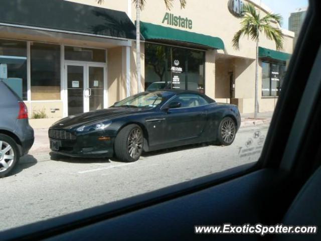 Aston Martin Vantage spotted in Hollywood, Florida