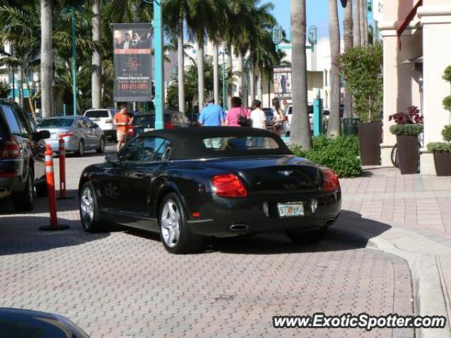 Bentley Continental spotted in Boca Raton, Florida