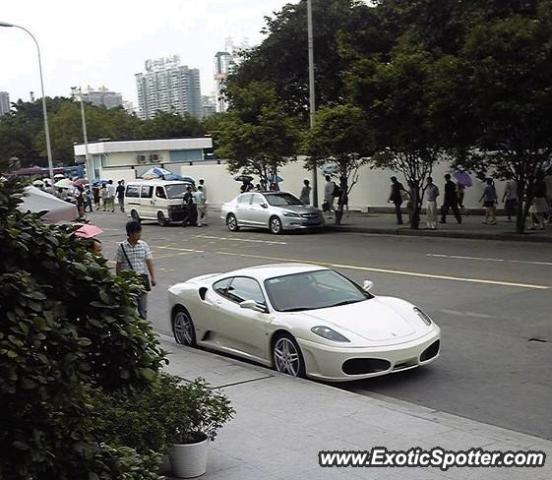 Ferrari F430 spotted in GUANGZHOU, China