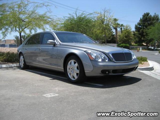 Mercedes Maybach spotted in Las Vegas, Nevada