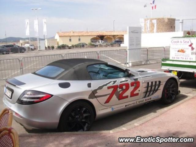 Mercedes SLR spotted in St. Tropaiz, France