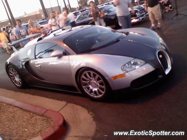 Bugatti Veyron spotted in Scottsdale, Arizona