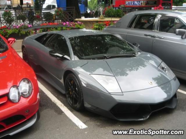 Lamborghini Murcielago spotted in London, United Kingdom