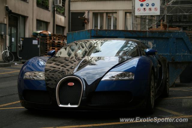 Bugatti Veyron spotted in Geneva, Switzerland