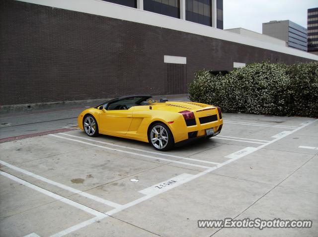 Lamborghini Gallardo spotted in Beverly Hills, California